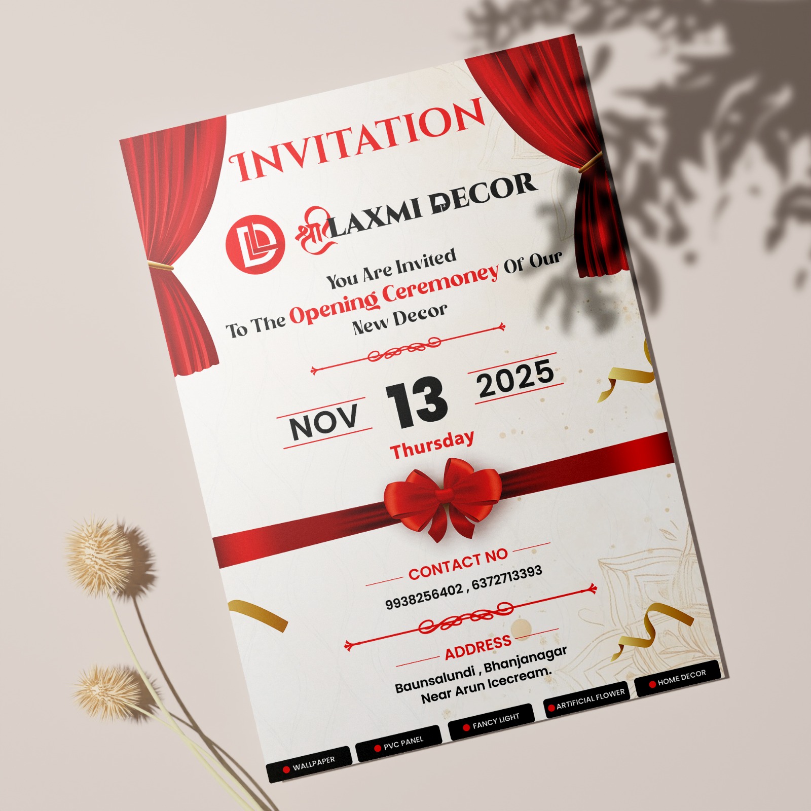 Invitation Card design 32 by Brandingo